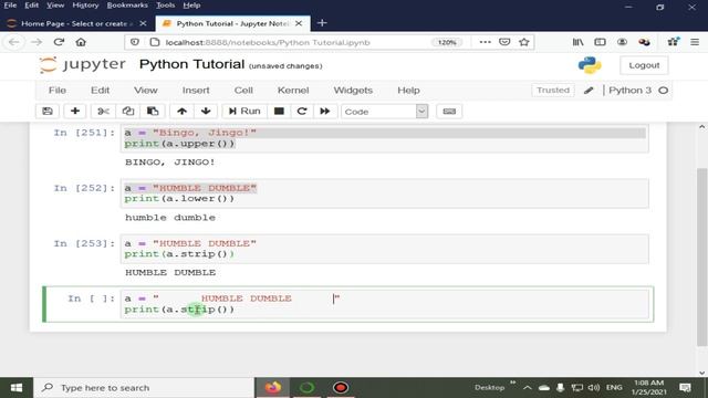 String Modification In Python | Python 4 You | Lecture 72