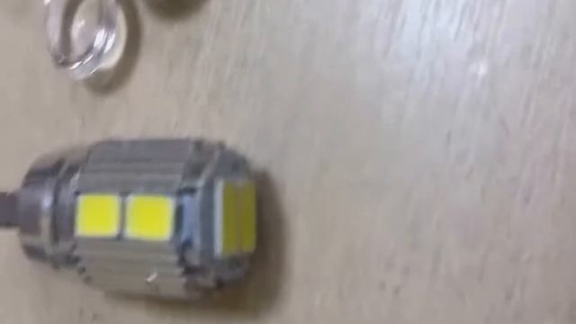 Как разобрать диодные лампочки Т10 смотреть онлайн