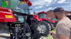 Разница между Трактором  YTO X-1304 с совместной и раздельной гидравлике.