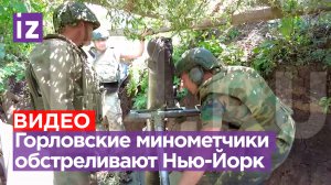 Нью-Йорк обстрелен горловскими минометчиками. Кадры из поселка Новгородское, ДНР / Известия