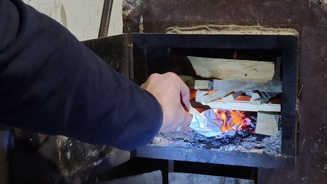 как быстрее разжечь буржуйку