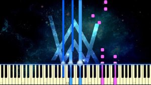 Alan Walker - Alone | Synthesia Piano Tutorial