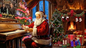 6 Hours Classic Christmas Music with Fireplace ?? Christmas Songs Playlist ? Merry Christmas 2024