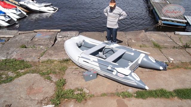 Сборка ПВХ лодки Badger Fishing Line AirDeck
