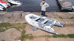 Сборка ПВХ лодки Badger Fishing Line AirDeck