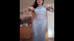 в прозрачном....