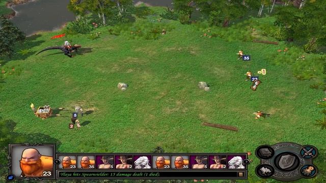 [HoMM5] Best Battles ⚔️ #28 - The Spy (HEROIC): 106 Spearwielder, without unit loss