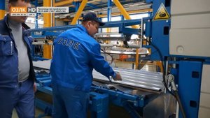 Производство профнастила НС35-1000 (ГОСТ 24045-94)