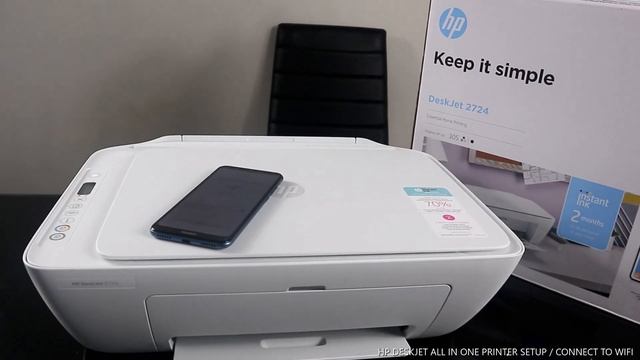 HP Deskjet All In One Printer Set up /Connect To WIFI смотреть онлайн