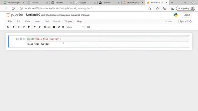 PYTHON | Getting Started | Installation Anaconda  | Jupyter Notebook | Quick Start