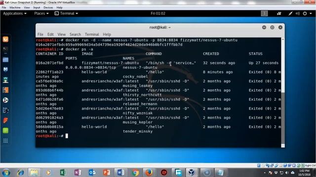 Installing NESSUS Using Docker смотреть онлайн