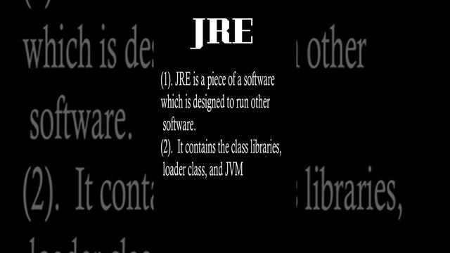 Difference Between JDK, JRE, and JVM in 1 minute || Interview Question #javaprogrammer