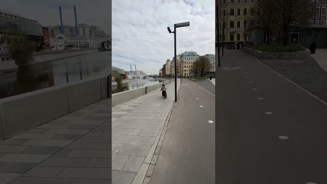 В парке Музеон на велосипедах. Продолжение… #bycicle #музеон  #москва