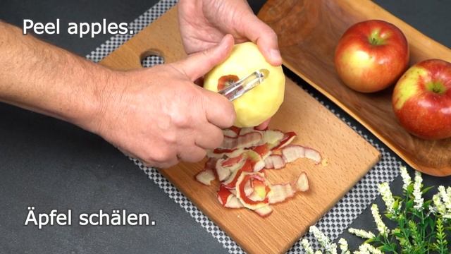 Ein Apfelkuchen, der in Ihrem Mund schmilzt! Apfel Haselnuss Kuchen. Einfaches Rezept. Blitzrezepte смотреть онлайн