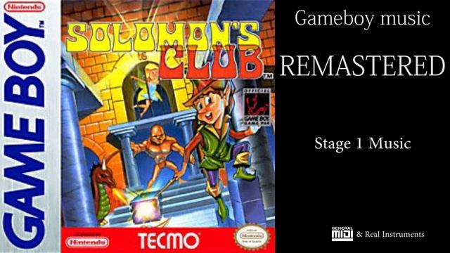 Solomons Club - Game Boy music REMASTERED - Stage 1