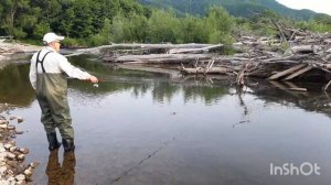 Крупные ленки атакуют!!! Добрый хариус в прилове!!!