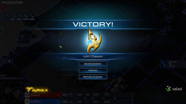 StarCraft 2 - CLASSIC vs GUMIHO! - Alpha X Series Special #21 | Finals смотреть онлайн