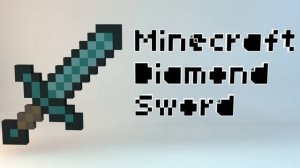 FREE Cinema 4d Minecraft Diamond Sword(.c4d Project file)