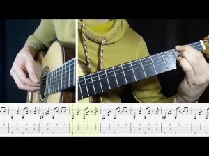 Antonio Carlos Jobim "Samba de uma nota so" (guitar lesson by A.Almakaev)