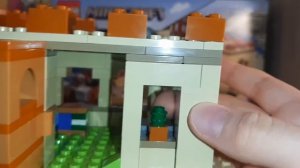 Обзор LEGO Minecraft Патруль разбойников