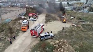 В Севастополе ликвидировали последствия условного ДТП в ходе командно-штабных учений МЧС России