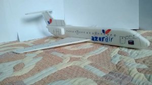 Самолёт ЯК-42 из пенопласта своими руками