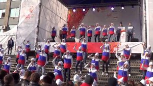 Наташа Королева Реет в Вышине и Зовет Олимпийский Огонь Золотой