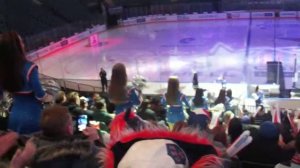 Фан-зона СКА в Ледовом дворце. СКА-систерс. 3-й танец.