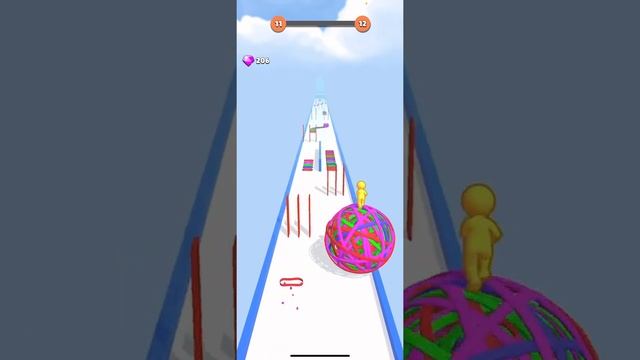 Rubber Ball (Pro) ? - Gameplay IOS, Android #shorts