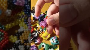 обзор на мои фигурки из бисера крестиком?✨?