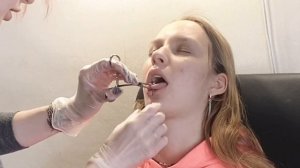 Пирсинг языка/ Tongue piercing