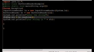 #23 | Java Beginners Tutorial in Tamil | Reading Input From User Using BufferedReader in Java
