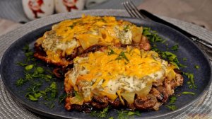 В каждом кусочке яркий вкус.
КУРИЦА С ГРИБАМИ И АНАНАСАМИ