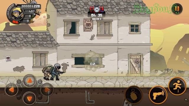 Metal Soldiers 2 геймплей игры для андроид???