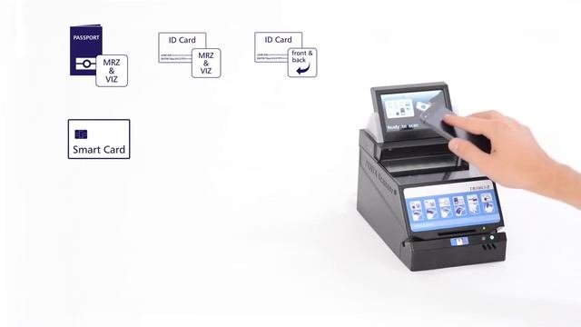 Сканер для аэропортов для сканирования документов DESKO PENTA Scanner