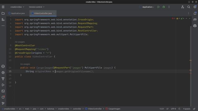 Crear vídeo desde imágenes con Spring Boot y React смотреть онлайн