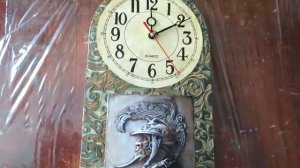 Часы календарь декупаж #Clock calendar decoupage