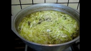 Прохоровский борщ с домашней уткой (ускоренный видеорецепт).