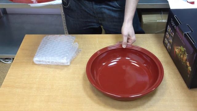 Тажин 32 см, 2,5 л, керамика, красный глянцевый, Emile Henry 615532 смотреть онлайн