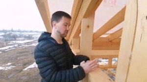 Как утеплить примыкание стропильной системы к мауэрлату..mp4