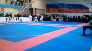 Показательное выступление старших и младших детей клубы тхэквондо Ульяновск тигр