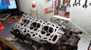 Обслуживание головки блока цилиндров 1MZ-FE
