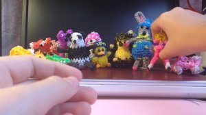 Мой новые поделки из резинок часть#4