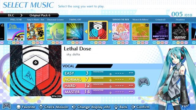 Original Pack 6 DLC overview for Groove Coaster Wai Wai Party!!!! смотреть онлайн