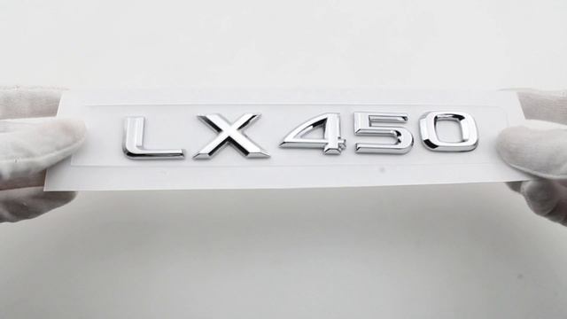 Шильдик на багажник LX450 для Lexus хром смотреть онлайн