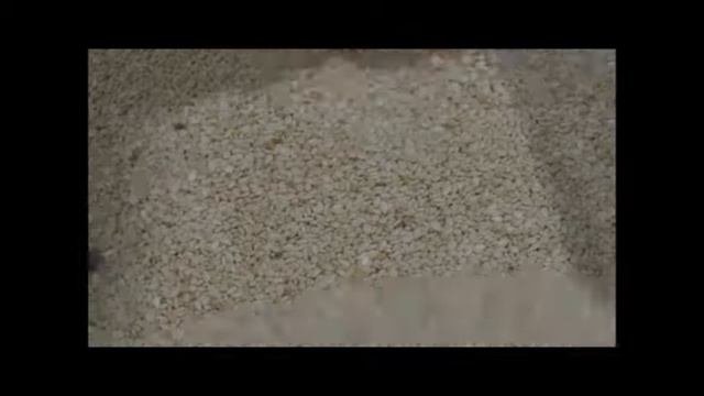 Жарка кунжута на жаровне
