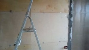 Подготовка стены для наклейки панелей