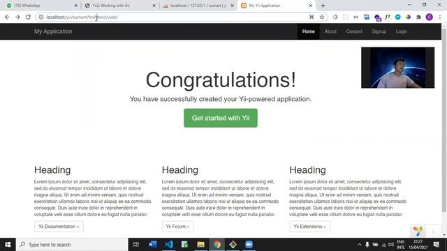 Tutorial 2 - Penggunaan Gii pada Framework Yii - 3120640004 смотреть онлайн