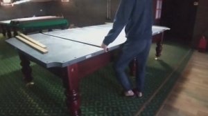 Как выставить камень на бильярдном столе