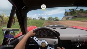 1969 Ferrari Dino 246 Gt Forza Horizon 5 Cockit View  Logitech G923 Gameplay